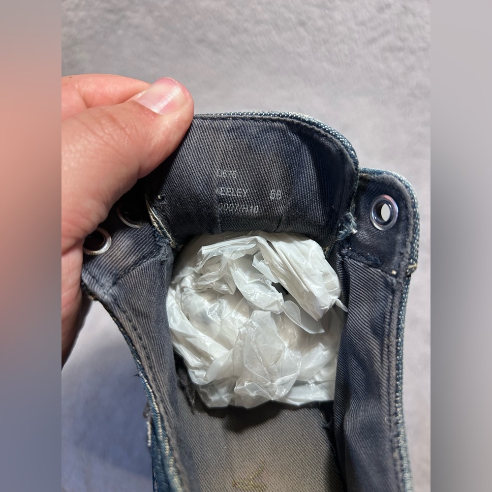 Coach Denim Laceless Sneakers - Picture 8 of 9